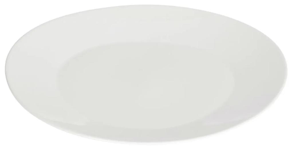 Kave Home - Prato raso oval Pierina porcelana branco