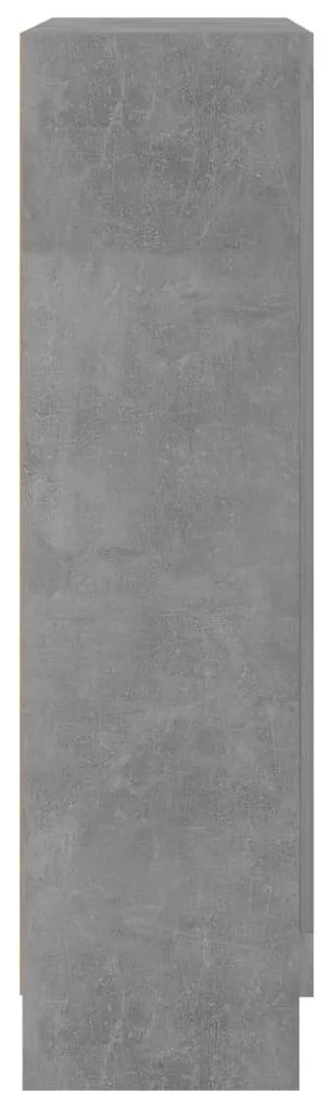 Estante 82,5x30,5x115 cm derivados de madeira cinzento cimento