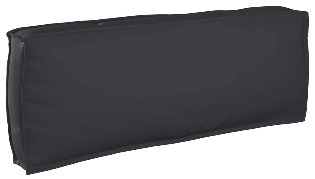 vidaXL Almofada Preto 120 x 40 x 12 cm Tecido Oxford