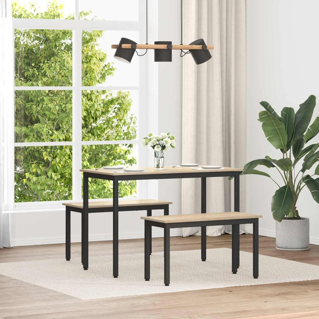 vidaXL banco Sonoma 80 x 35 x 45 cm Madeira processada