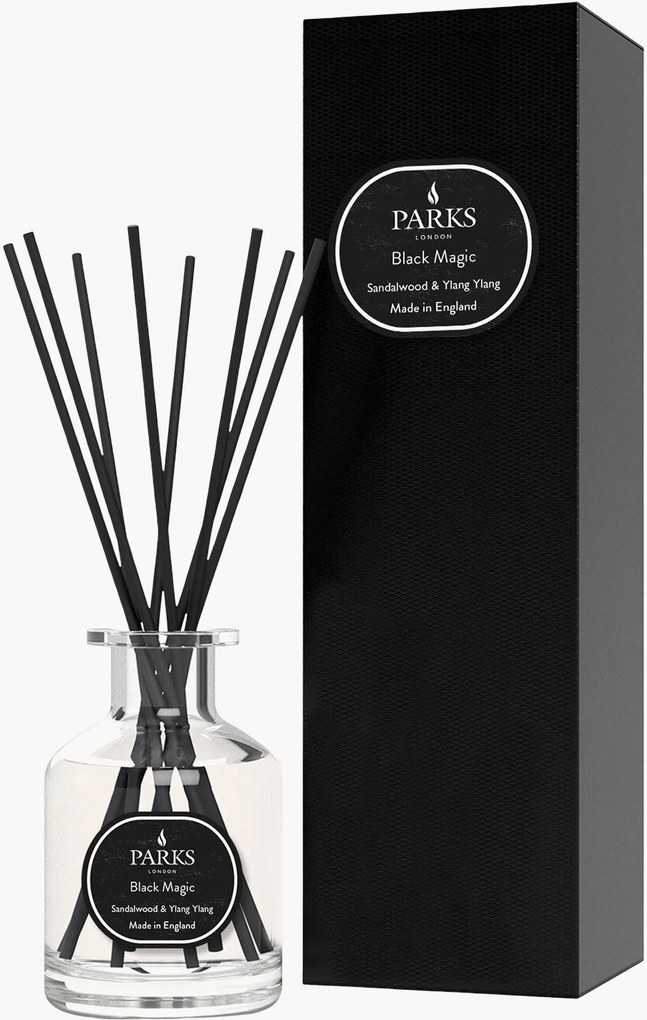 Difusor Black Magic (sândalo, ilangue-ilangue, âmbar quente)