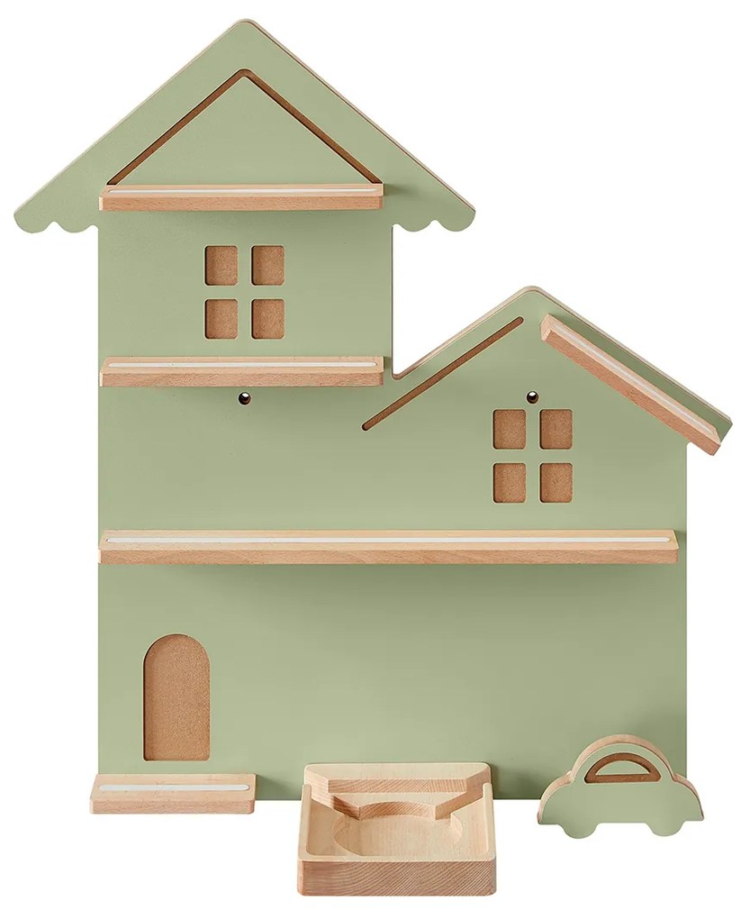 Prateleira de parede para Toniebox com espaço para 35 figuras | SONGMICS | 55.8 x 18 x 60 cm