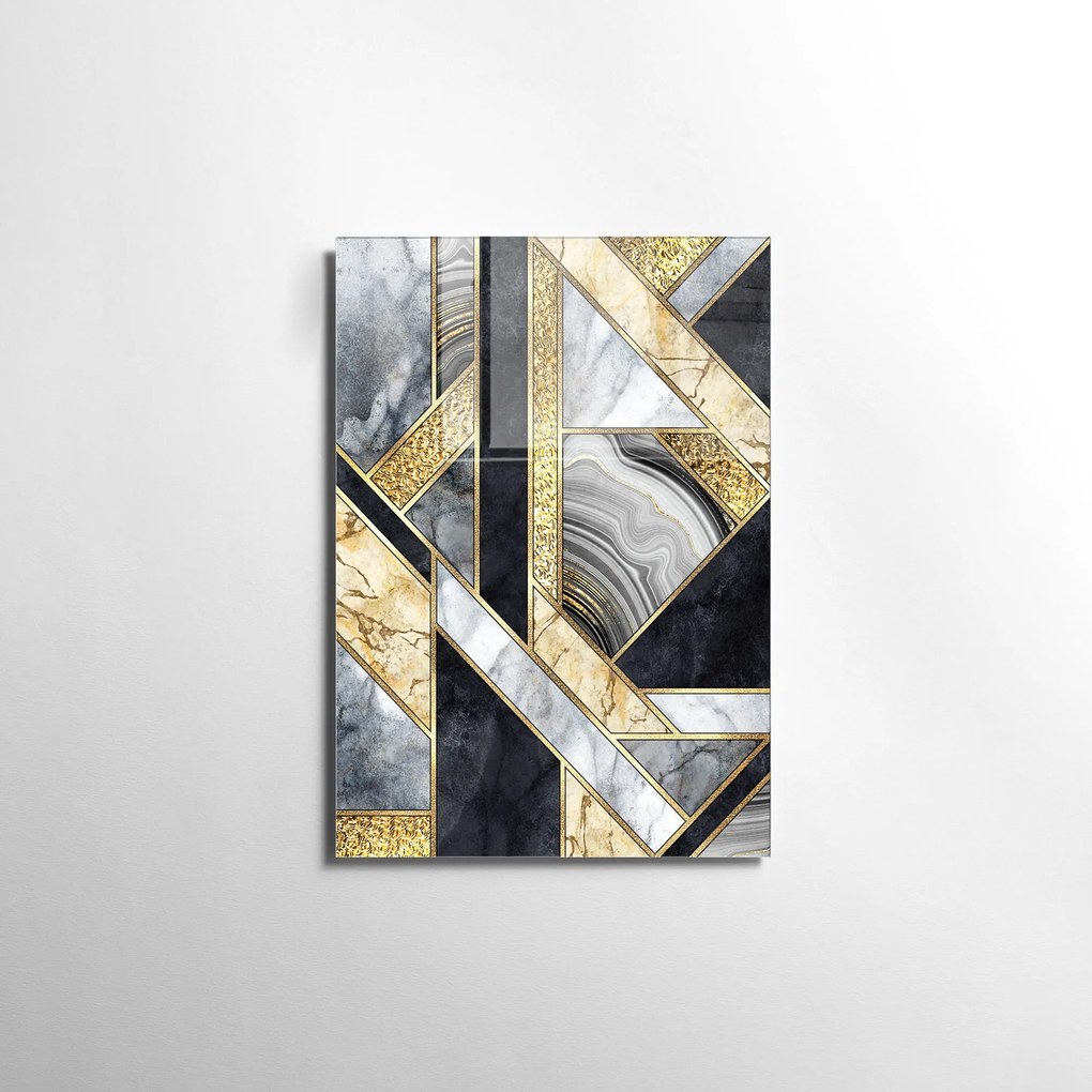 Pintura Decorativa em Vidro Temperado UV-033 – Multicolor – 70 x 100 c