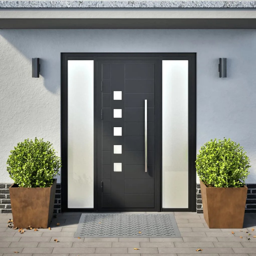Plantadores de Jardim 2 pcs aço resistente às intempéries