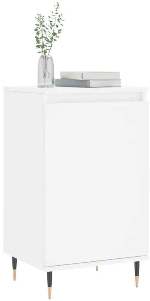 Aparadores 2 pcs 40x35x70 cm derivados de madeira branco