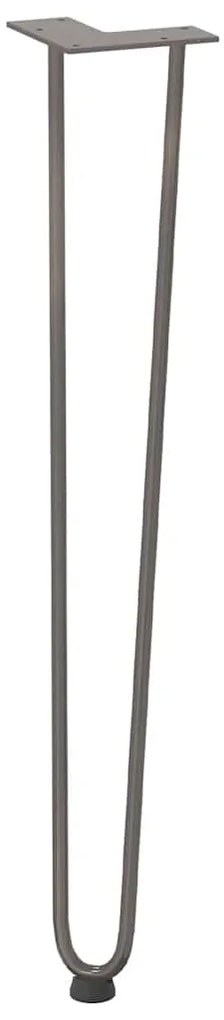 Pernas de grampo para mesas de console para mesa de console 4 peças Aç
