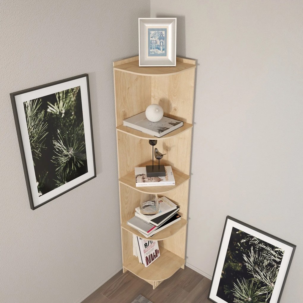 Estante Liva – Carvalho – 28 cm x 138 cm x 30 cm
