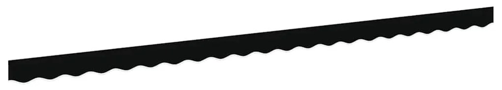 Valance de Toldos pra Estrutura de 5m Preto 4.8x0.2m