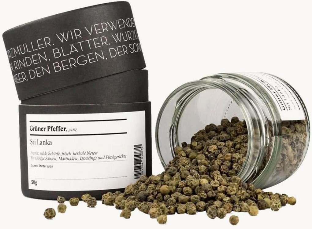 Pimenta verde, inteira