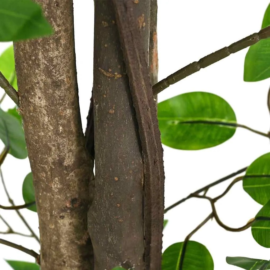 Planta de Ficus artificial 1260 folhas 200 cm verde