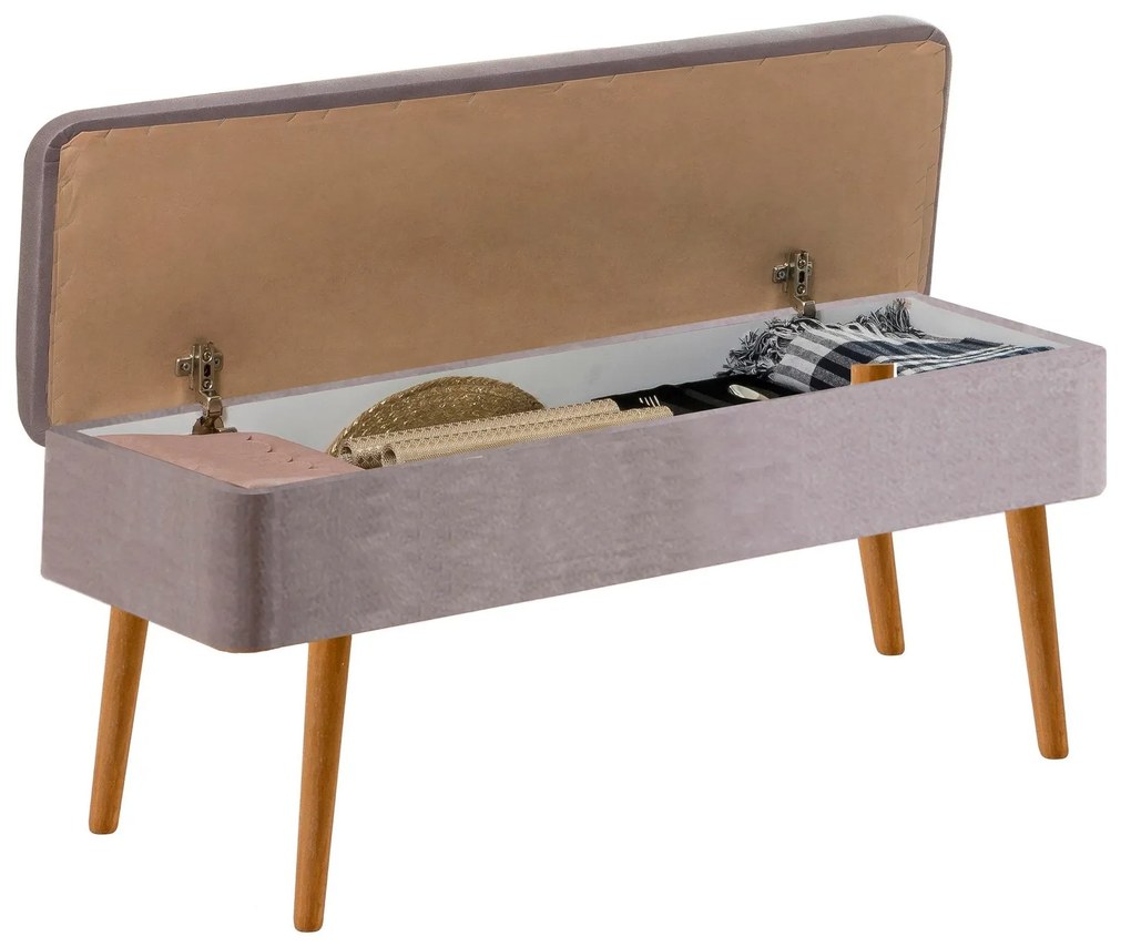 Banco Vina – Atlantic Pine Grey – 90 cm x 39 cm x 40 cm