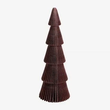 Pacote Com 3 Árvores De Natal De Papel Jesper Cedro Vermelho & ↑22.5 Cm - Sklum