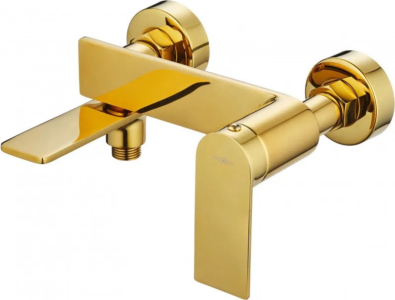 Mexen Zero torneira de banheira, dourada - 71130-50