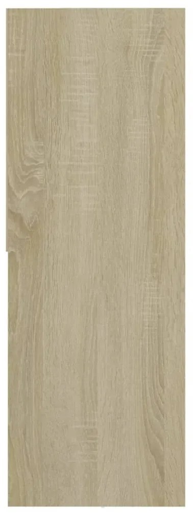 Estante 67x24x161 cm derivados de madeira carvalho sonoma