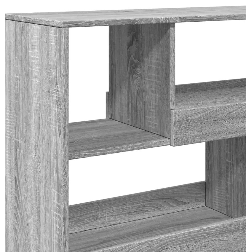 Estante/divisória 100x33x94,5 cm cor cinzento sonoma