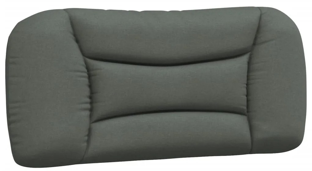 Estrutura de cama com LED sem colchão 90x200 cm tecido