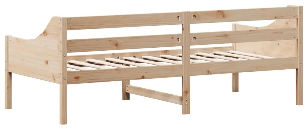 Cama de dia sem colchão 100x200 cm pinho de madeira maciça