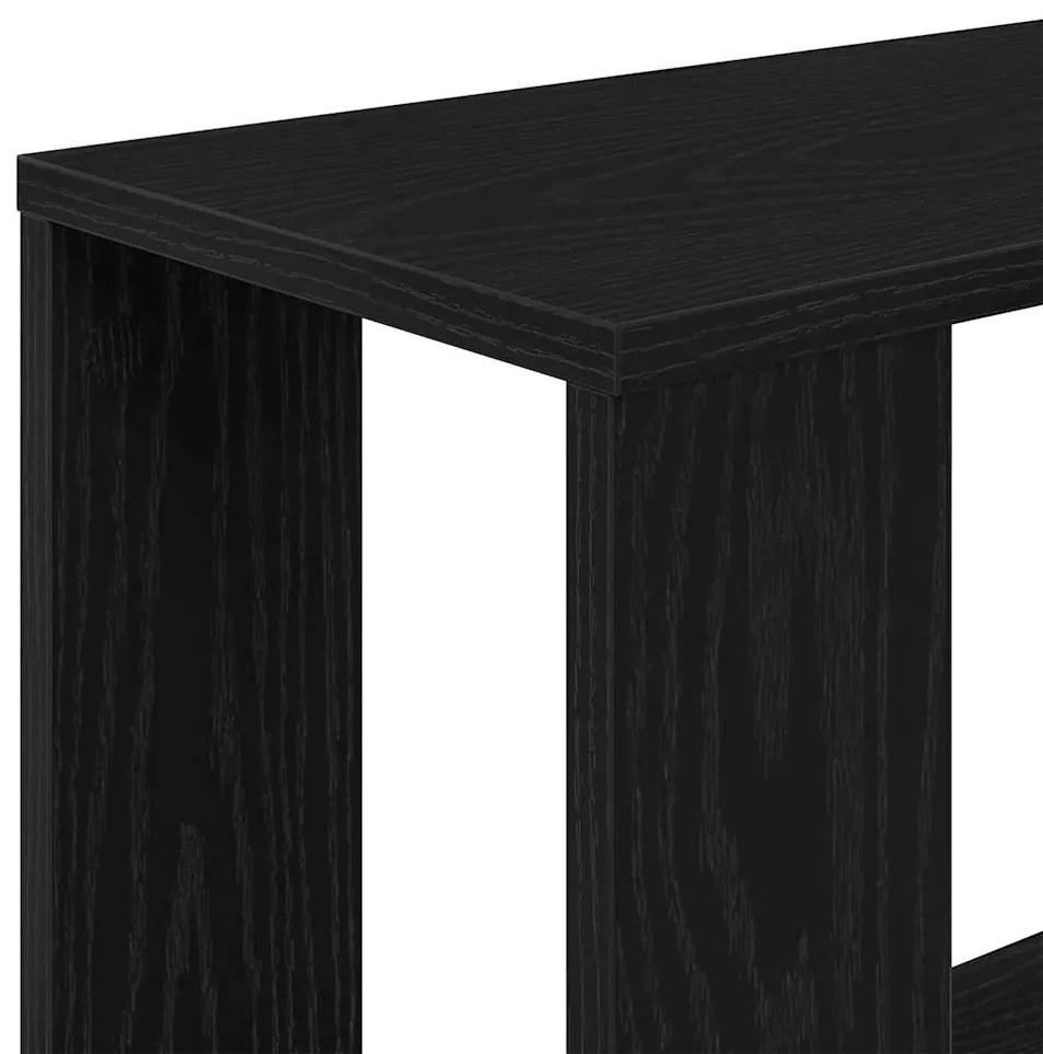 Estante/divisória 45x24x159 cm carvalho preto