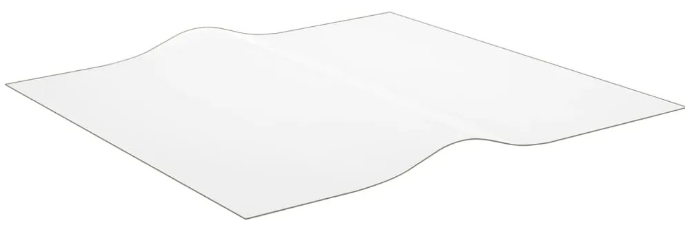 Protetor de mesa 90x90 cm 2 mm PVC transparente