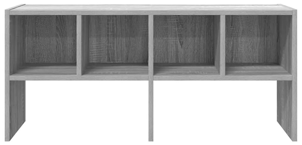 Sapateira empilháveis 89,5x30x40 cm cinzento sonoma