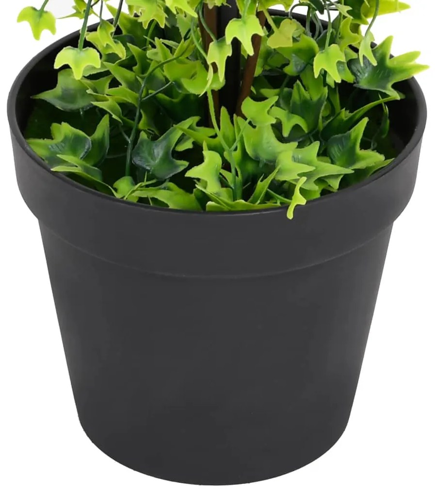 Planta artificial buxo com vaso 100 cm verde