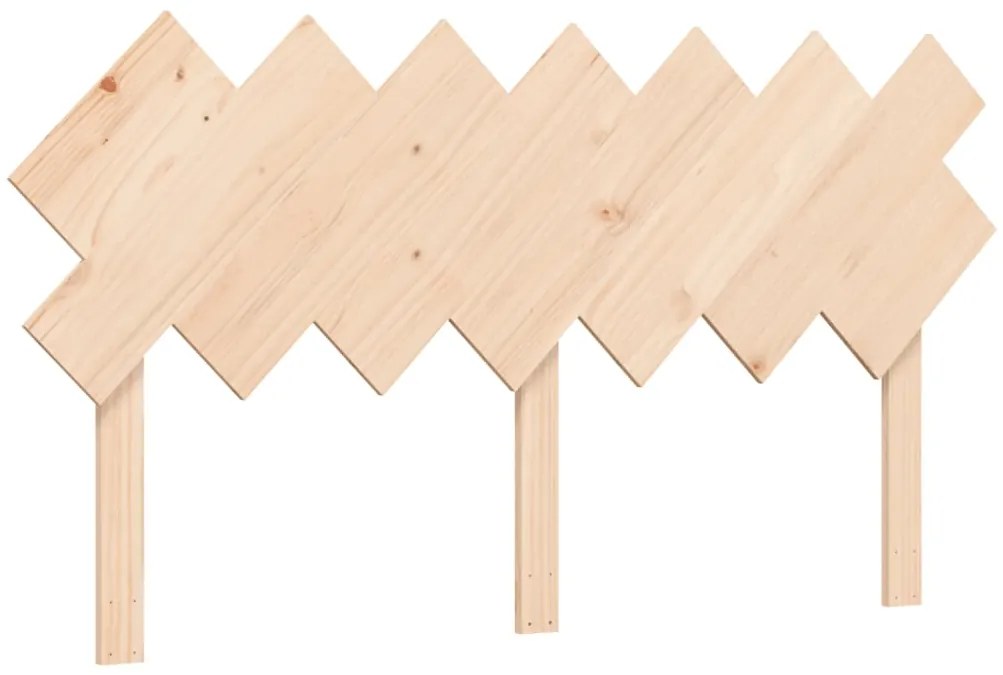 Cama para idosos com cabeceira 140x200 cm madeira maciça
