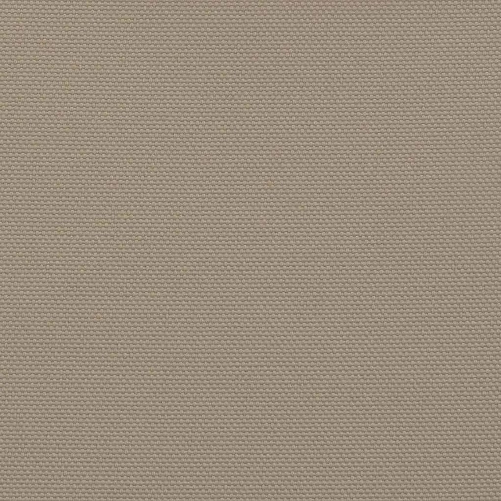 Guarda-Sol tecido Oxford retangular 6x7 m cinzento-acastanhado