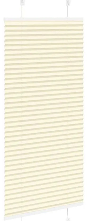 Creme Plissada Cega 60x100 cm Largura Tecido 59,4 cm Poliéster