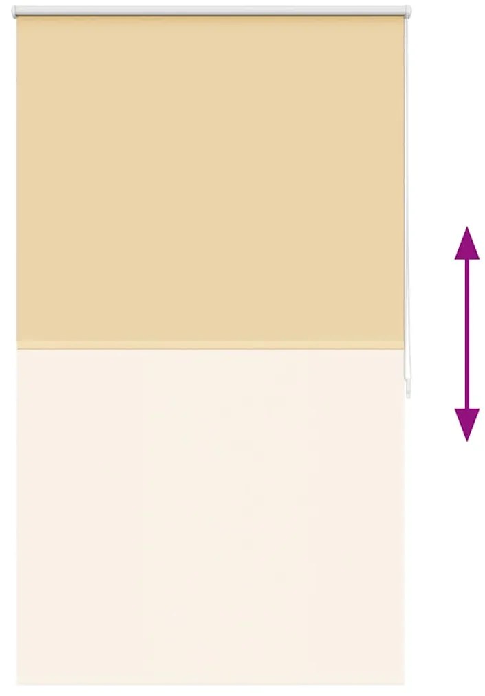 Estore de rolo 80 x 175 cm, Bege