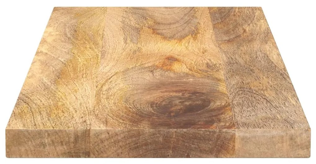 Tampo de mesa retangular 70x40x2,5 cm mangueira maciça