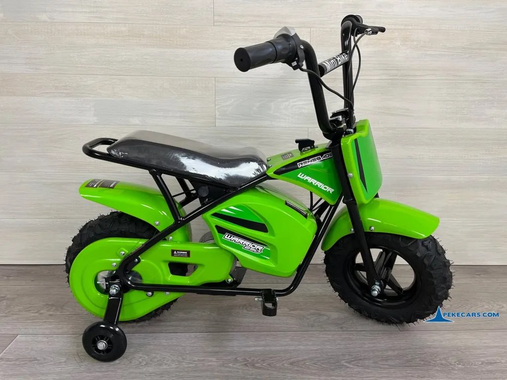 Moto criança eletrica Moto 24V 250W Verde
