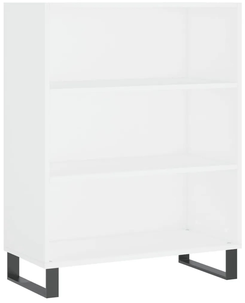 Armário alto 69,5x34x180 cm derivados de madeira branco