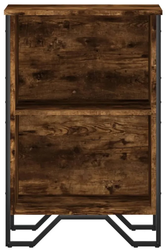 Estante 50x31x74,5 cm derivados de madeira carvalho fumado
