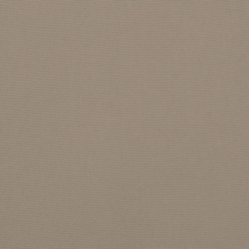 Almofadões cadeira terraço 2pcs tecido oxford cinza-acastanhado