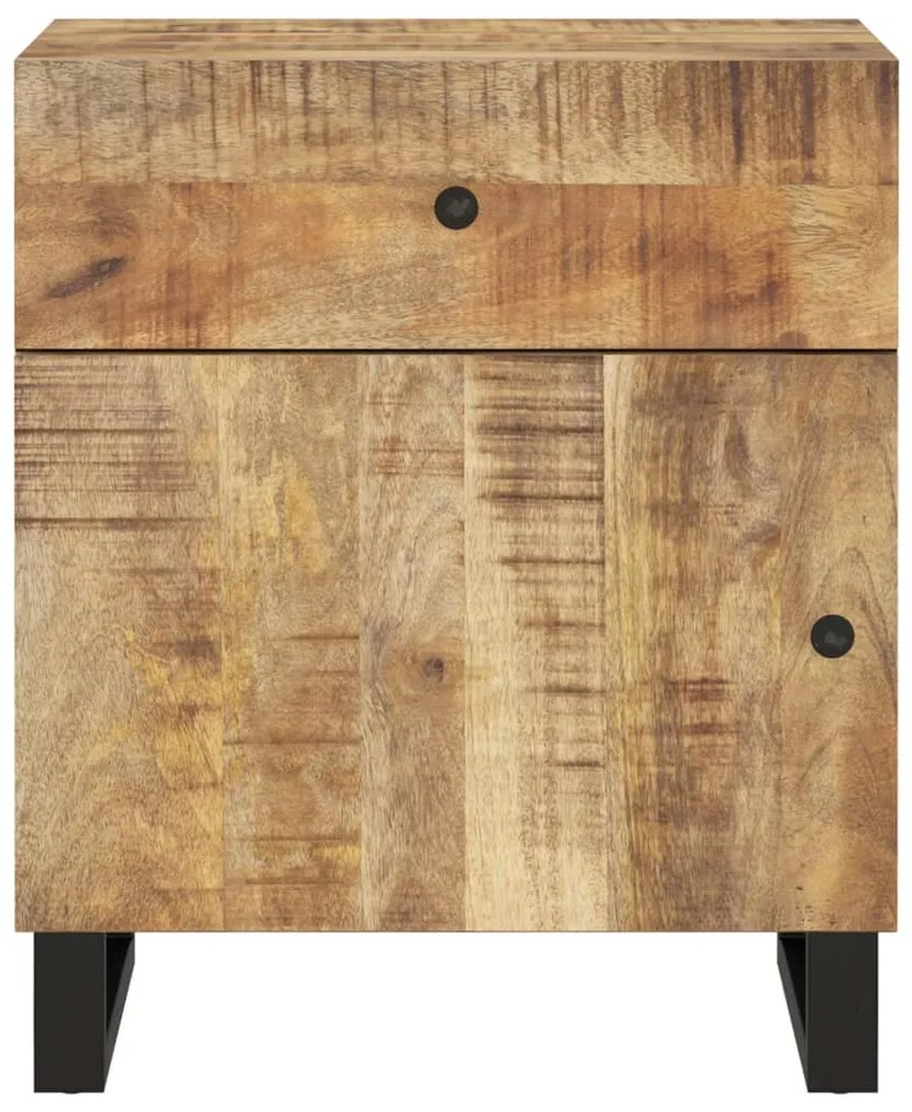 Mesa de cabeceira madeira de mangueira maciça/derivados madeira