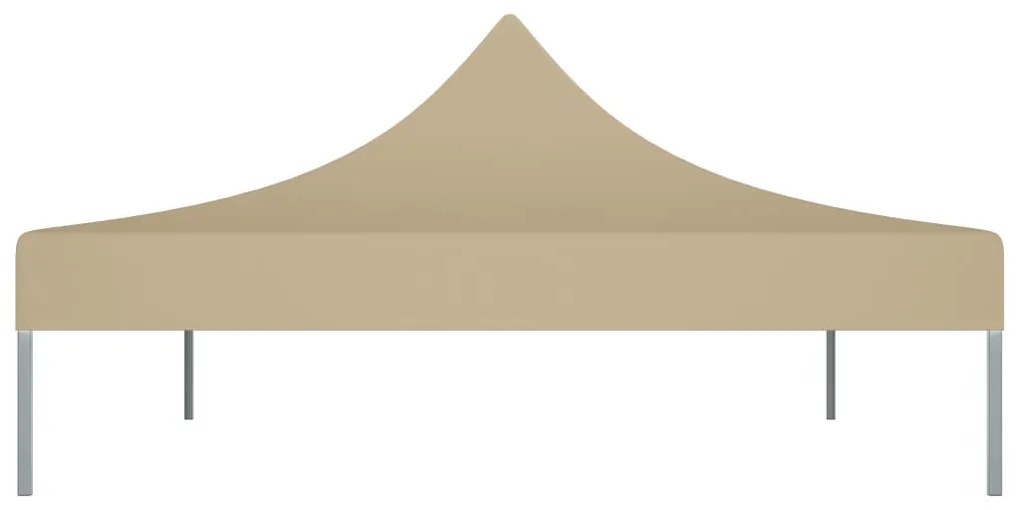 Teto para tenda de festas 4x3 m 270 g/m² bege
