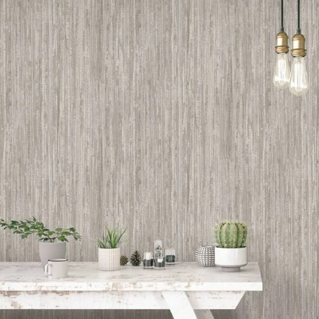 Papel de parede Natural Grasses Wicker bege