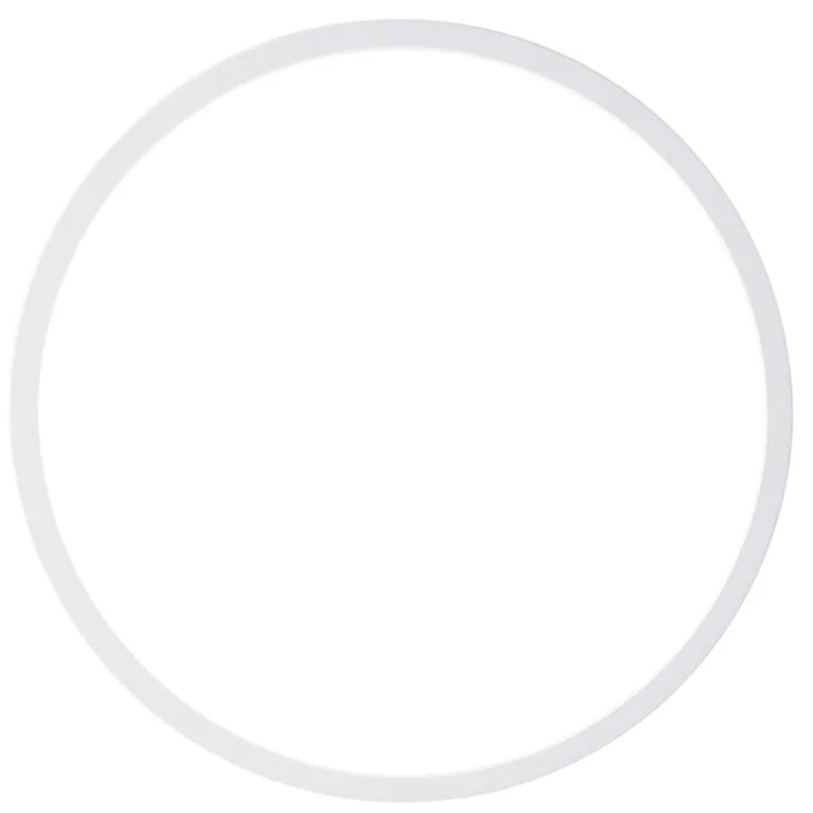 Candeeiro de teto inteligente branco 29,5 cm com LED RGBW IP54 - Siem