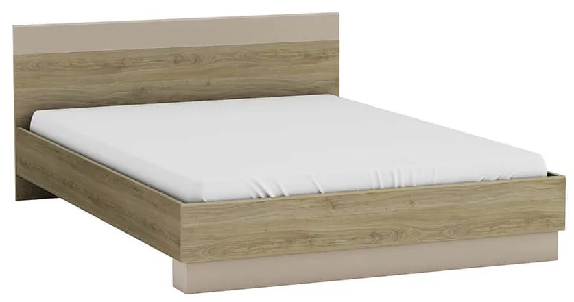 Cama de Casal Moderna Madeira 140x190