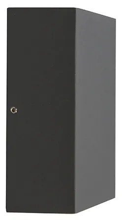 Candeeiro de parede exterior cinzento escuro IP54 com LED 2-luzes - Otan Design,Industrial,Moderno