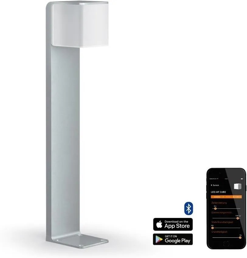 Steinel 055486 - Iluminação para poste exterior LED com sensor LED/9,5W/230V IP44