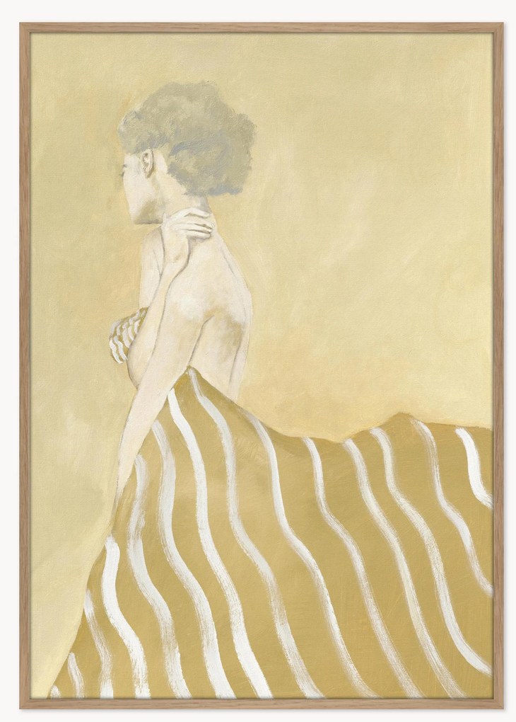 Impressão digital emoldurada Wherever You Are