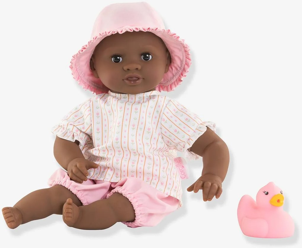 Boneca bebé Bébé Bain Alyzée tulipas 30 cm rosa