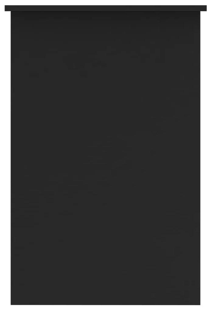 Secretária 100x50x76 cm contraplacado preto