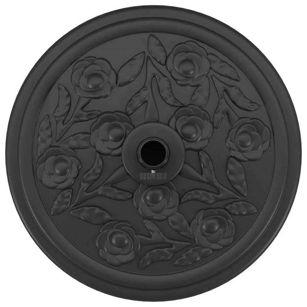 Base de Parasol com Rodas pra Postes de Ø38-48 mm, 13 kg, Redonda