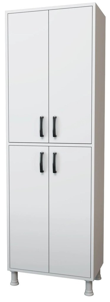Armário Multiusos M4 – Branco – 62,6 cm x 191 cm x 35,8 cm