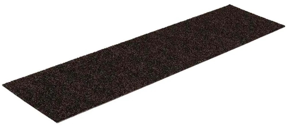 Tapetes de escada adesivos 30 pcs 76x20 cm retangular