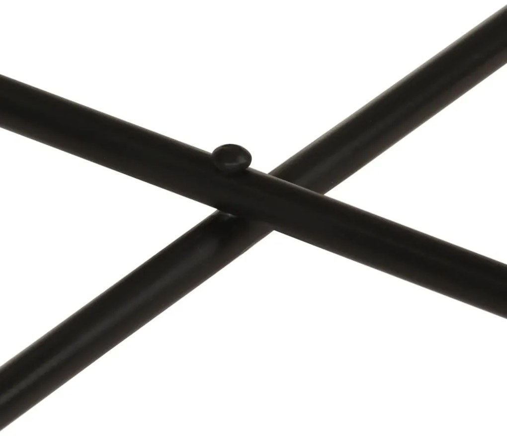 Mesas de centro 2 pcs metal bronze e preto