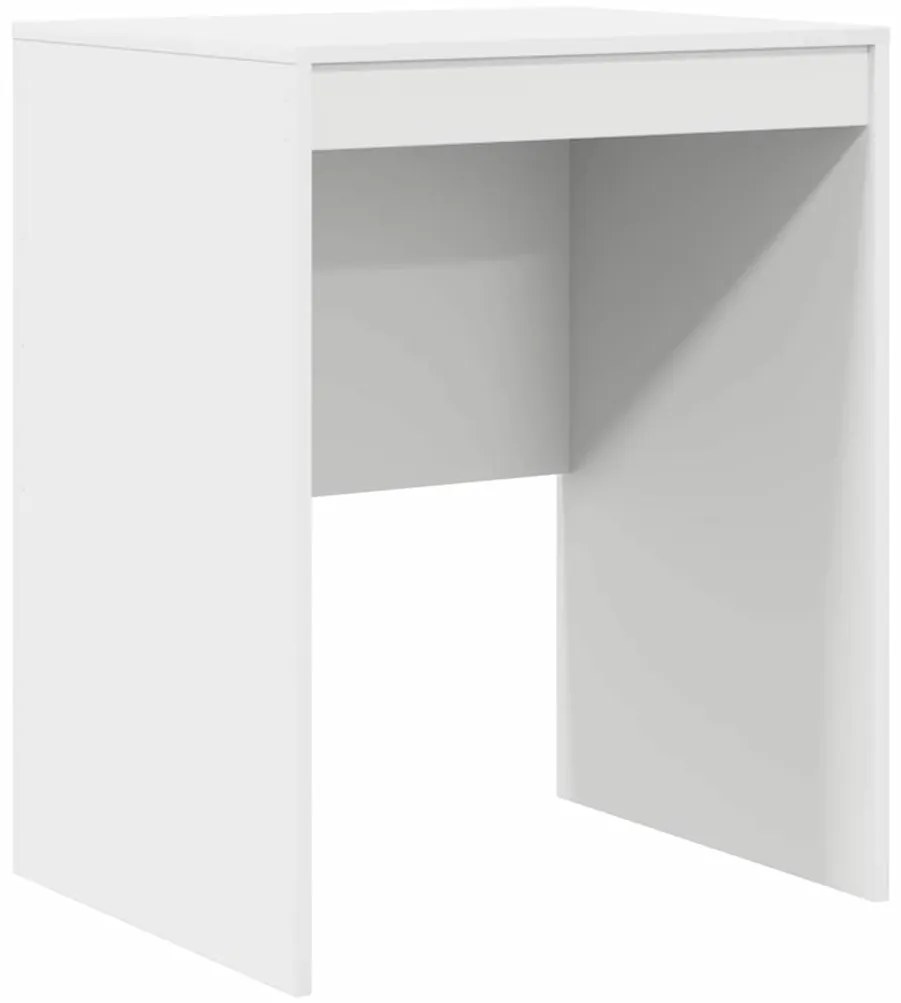 Mesa de Escrita Branca Madeira Engenheirada 60 x 50 x 76 cm