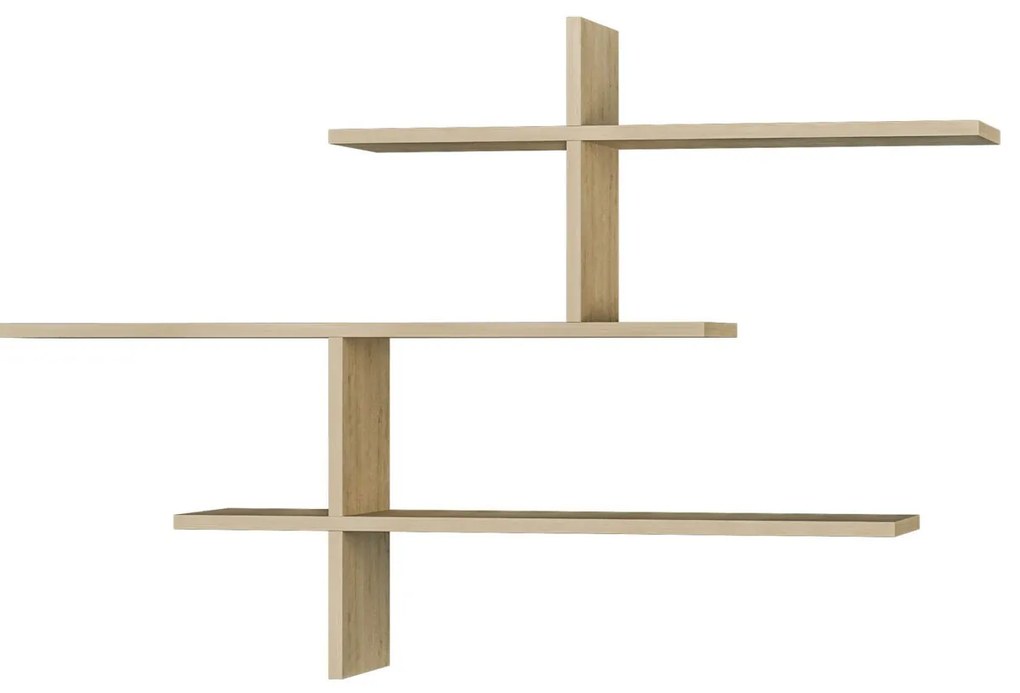 Prateleira de Parede Leo – Carvalho – 123x80,5x22 cm